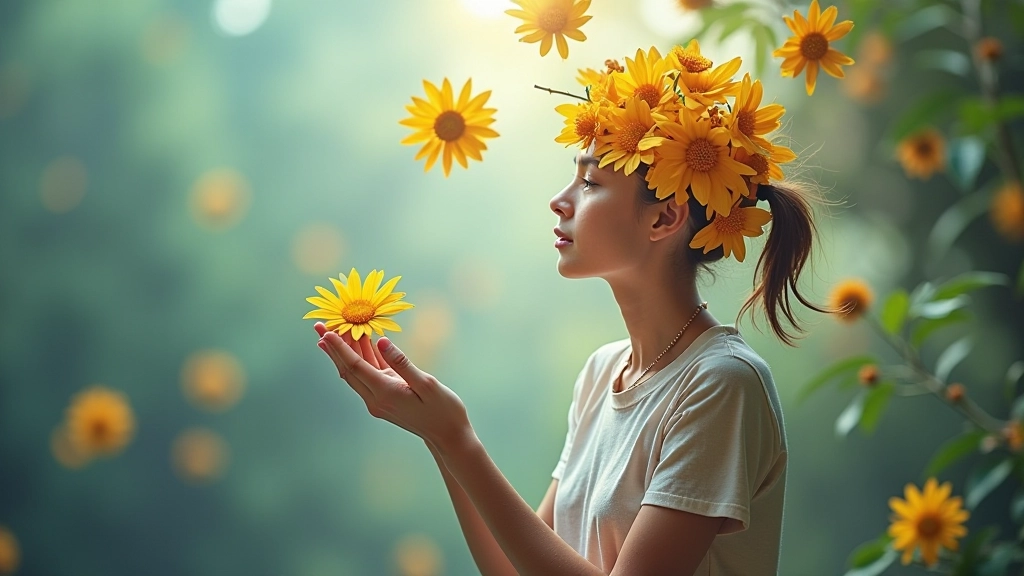 Immagine simbolica di ristrutturazione cognitiva e trasformazione mentale