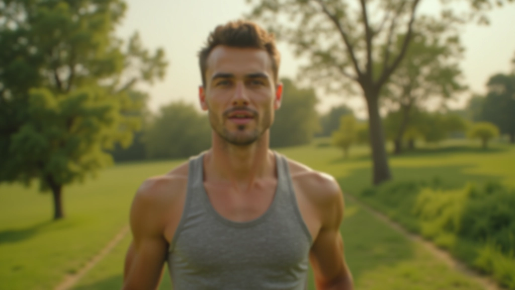 Persona che fa esercizio fisico in un ambiente naturale, raffigurante l'importanza della salute fisica per la resilienza mentale
