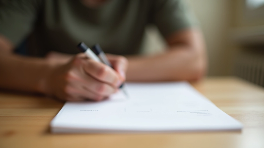 Taccuino aperto con penna su tavolo di legno, simbolo della pratica quotidiana di riflessione e ristrutturazione cognitiva